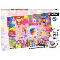 Nathan – Kinderpuzzle, 250 Teile – The DIY Workshop – Ab 8 Jahren – Hochwertige Qualität – Dicke und stabile Pappe – 12004297
