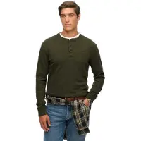Superdry Vle Mid Weight Henley Langarm-t-shirt