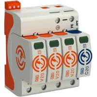 OBO V20 Typ 2 Überspannungsschutz 3P+NPE 280V 40kA - 5095333