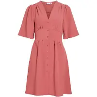 Vila Viskov Kurzärmeliges Minikleid