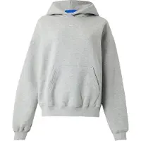 Nike - Women's Studio Fleece MW Oversize Pullover Hoody - Pullover Gr M grau