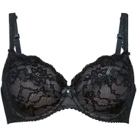 Anita Bügel-BH "Bügel BH Bobette", Damen, Gr. 85, Cup D, schwarz, Spitze, Obermaterial: 76% Polyamid PA. 13% Polyester PES. 11% Elasthan EL., BHs Bügel-BH