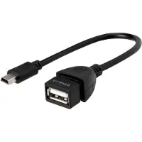 Vivanco VIVancoUSB-B-Auf-USB-A-Adapter 0,1 M