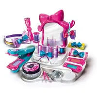 Clementoni Crazy Chic Star Hairstyle, Haarschmuck-Set für Kinder, 6 Jahr(e), Mehrfarbig