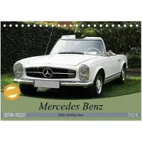 CALVENDO Mercedes Benz - Edle Schätzchen (Tischkalender 2024 DIN A5 quer), Monatskalender: Der Kalender begeistert durch brilliante Fotos dieser begehrten Automarke (Mobilitaet)