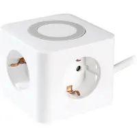 Vivanco VIVancoWürfel Mit Schuko-Steckdosen, 2X USB-A Und 1X USB-C