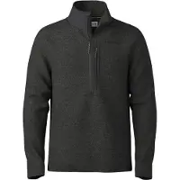 Smartwool - Second Cut Fleece 1/2 Zip - Fleecepullover Gr L schwarz