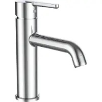 Laufen LUA Waschtischmischer, Eco+, Ausladung 135mm, Höhe 192mm, chrom, H3110810041201, Ausführung: ohne Ablaufventil
