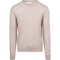 KING Essentials The John Pullover Merino Greige