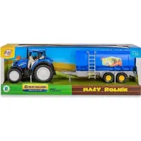 Daffi New Holland T5 Traktor mit Milchtank 1:32 –