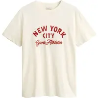 Gant für Herren. 2003447 Graphic T-Shirt cremeweiß (M), Lässig, Baumwolle, Kurzarm