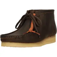 Clarks Bota Wallabee, braun