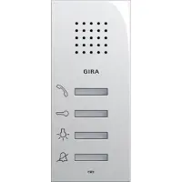 Gira 125003 Wohnungsstation AP System 55 Reinweiß