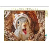 CALVENDO Puzzle "Die Liebe der Eichhörnchen" | 2000 Teile, zusammengefügte Größe: 90 x 67 cm | Ein Puzzlespiel mit einem Foto, das stundenlangen Spaß bietet