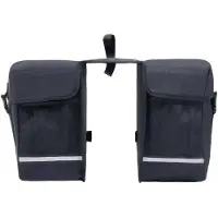 StarTech.com Fahrradtasche doppelt - Gepäckträgertasche - Wasserdicht 35 L - Hinterradtasche - Packtasche - Armeegrün