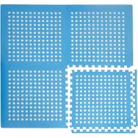 Eyepower Poolmatte Bodenmatte 1,59qm Bodenfolie Bodenfliese 4er Set Unterlage für Pool