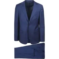 Suitable Suit Wool Royal Blau