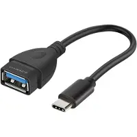 Vivanco ViVancoVNITOT32USBCA01K, 0,1 m, USB A, USB C, USB 3.2 Gen 1 (3.1 Gen 1), Schwarz