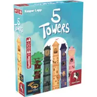 Pegasus 5 Towers, Kartenspiel, Familie, 7 Jahr(e), 15 min, 30 min, Familienspiel