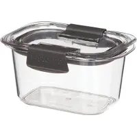 Sistema 55105, Box, Rechteckig, 0,38 l, Schwarz, Transparent, seeland, 90 mm