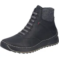 Rieker 51553 Stiefeletten Schwarz/Grau Größe EU 41