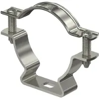 Obo Bettermann OBO 1362994 Abstandschelle mit Langloch 44-53mm Edelstahl, rostfrei A2 1.4301 ASL 733 53 A2 - 20 Stück