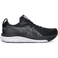 Asics Laufschuh "GEL-KAYANO 33", Herren, Gr. 48, schwarz-weiß (schwarz, weiß), Synthetik, Schuhe Laufschuh, für mehr Stabilität