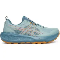 Asics Trailrunningschuh "GEL-SONOMA 8", Damen, Gr. 40, ocean haze, radiant amethyst, Synthetik, Schuhe Trailrunningschuh, für anspruchsvolles Gelände, profiliertes Gummi-Laufsohlenmaterial