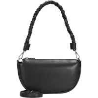 Seidenfelt Manufaktur Seidenfelt Melbu Halfmoon - Schultertasche 28 cm (black)