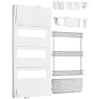 Hager VZ03NWH Ausbaupaket, volta, hybrid, 36 PLE f.Stromkreisverteiler, 24 PLE für Multimedia