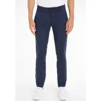 Tommy Hilfiger Chinohose TOMMY JEANS "TJM SCANTON", Herren, Gr. 30, Länge 30, blau (twilight navy), Web, Obermaterial: 98% Baumwolle, 2% Elasthan, körpernah normal, Hosen Chinohose, mit Markenlabel