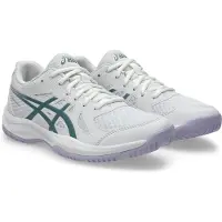 Asics für Damen. 1072A107 Upcourt 6 Sneaker weiß (39), Wohnung, Schnürsenkel, Lässig, Sportlich, Multisport