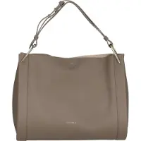 Coccinelle Wallace - Henkeltasche 36 cm (warm taupe/rosette)