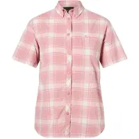 Pinewood 3121 Abisko Wanderbluse Damen Kurzarm L.Pink/White (850) M