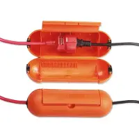 Electraline Wasserdichte elektrische Schutzbox Orange -