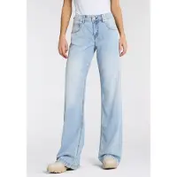 Herrlicher 5-Pocket-Jeans "Edna Denim Light" Edna, mit ausgestelltem Bein