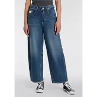 Herrlicher Weite Jeans "Barrow Denim", Damen, Gr. 30, N-Gr, iconic, Denim/Jeans, Obermaterial: 99% Baumwolle, 1% Elasthan, lang, Jeans Weite Jeans, im O-Shape