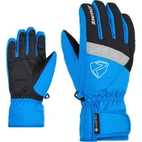 Ziener Skihandschuhe "LEIF-Z GORE-TEX JUNIOR", Kinder, Gr. 4,5, blau (persian blau), Kunstfaser, Handschuhe Skihandschuhe, wasserdicht, winddicht, atmungsaktiv, warm