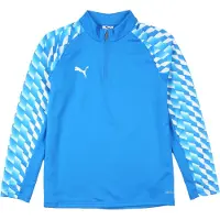 Puma Kinder Trainingstop teamLIGA26 Training 1/4 Zip Top Jr 659726-02 116 - Electro Royal-White-Electro Royal - 116