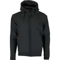 Riding Culture Riding Hoodie Herren Motorrad Zip-Hoodie Jersey schwarz, XL