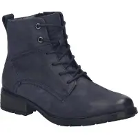 Josef seibel Stiefelette "Kate 15, ocean", Damen, Gr. 37, blau (ocean), Obermaterial: 100% Rindsleder Leather cow., Schuhe Stiefelette
