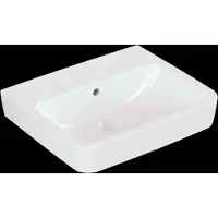 Villeroy & Boch O.Novo Wastafel Met Overloop Zonder Kraangat 55x46x17,5 cm Wit