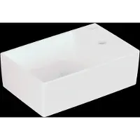 Villeroy & Boch V&B Handwaschbecken Memento 2.0 40x26cm, m Hahnl., o. ÜL, st. wh. C-plus