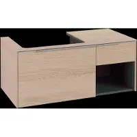 Villeroy & Boch V&B Waschtischunterschrank Beck. li Subway 3.0 100,1x42,25x51,6cm, o LE/Gr AL g, No Oa