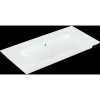 Villeroy & Boch V&B Möbelwaschtisch VENTICELLO 100x50cm, o. HL, m Überlauf, weiß C-plus
