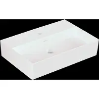 Villeroy & Boch V&B Waschtisch Memento 2.0 60x42cm, gs, Hahnl., o. ÜL, st. wh. C+