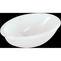Villeroy & Boch V&B Unterbau-Waschtisch Evana 50x35cm, we C+, o. HLB, mit Überlauf