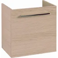 Villeroy & Boch Avento Waschtischunterschrank, eine Tür, Anschlag links, 530x514x384mm, Griff chrom Glanz, A88800VJ, Farbe: Nordic Oak