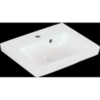 Villeroy & Boch V&B Möbel-Handwaschbecken Subway 2.0 45x37cm, we C+, mit Hahnloch, Überlauf