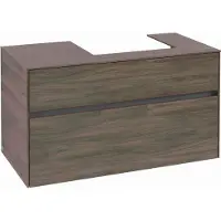 Villeroy & Boch V&B Waschtischunterschrank Collaro 100x54,8x50cm, WT rechts, arizona oak